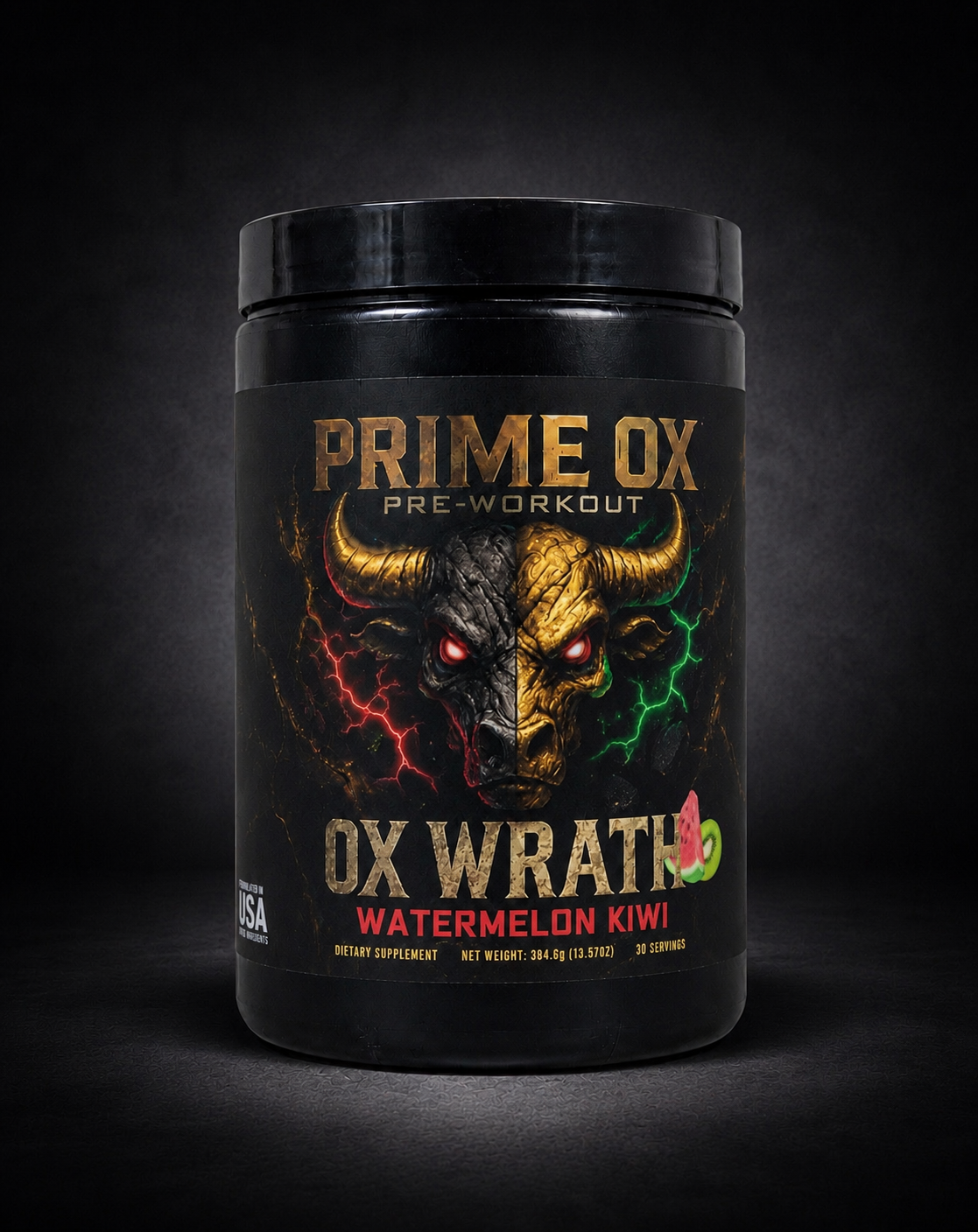 PRIME OX – OX WRATH Pre-Workout | Watermelon Kiwi